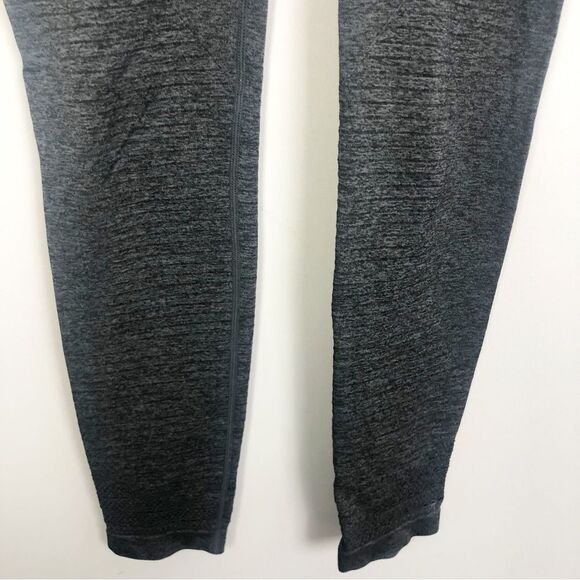 GYMSHARK | Charcoal Gray 7/8 Length Leggings Booty Accents Women’s Size Small - Picture 4 of 7